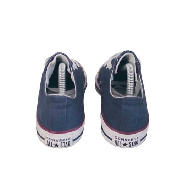 Converse All Stars Chuck Taylor Blue Canvas Low Top Unisex Sneakers W9 M7 - Picture 4 of 8